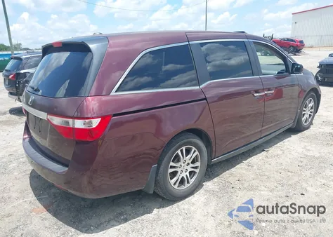 2012 Honda Odyssey Ex-L from USA, damaged, VIN 5FNRL5H69CB066962